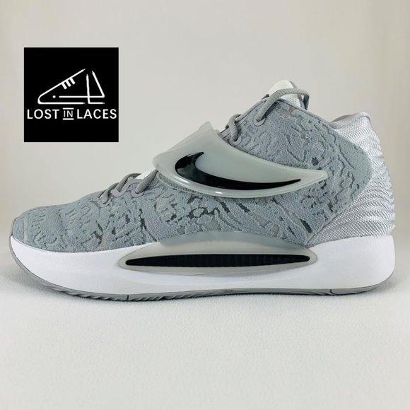 Nike KD 14 TB Promo Wolf Grey (Men's Sizes) New Basketball Shoes DM5040-003 - Picture 1 of 5